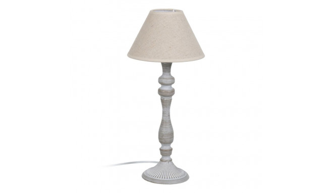 Desk lamp Beige Grey 60 W 220-240 V 23 x 23 x 49 cm