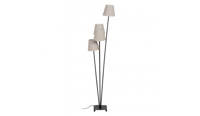 Floor Lamp Brown Black Cream Iron 60 W 220-240 V 30 x 36 x 144 cm