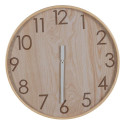 Wall Clock Natural Wood 60 x 60 x 5,5 cm