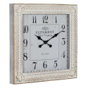 Wall Clock White Iron 60 x 60 x 6,5 cm