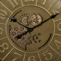 Wall Clock Golden Iron 60 x 8 x 60 cm