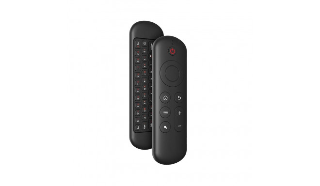 CP M5 LED 2in1 Universal Smart TV / PC Remote Bluetooth / Wireless with Keyboard / 6-Axis Gyro Black
