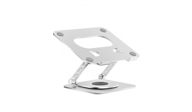 iLike STM5 Pro Metal Notebook / Tablet PC Holder Stand with Adjustable Perfect Angle & 360 Rotation 