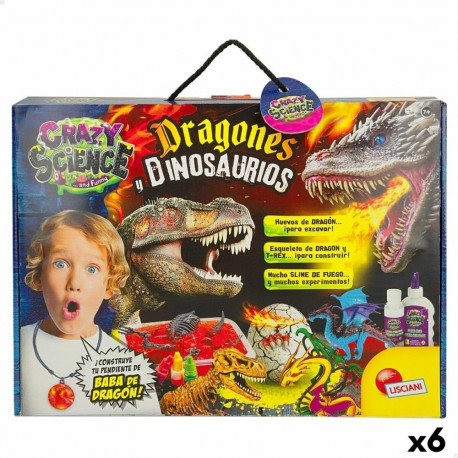 Teadusmäng Lisciani Giochi Dragones y dinosaurios ES (6 Ühikut)