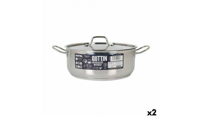Kastrul kaanega Quttin Hotel Teras Ø 28 x 11 cm (2 Ühikut)