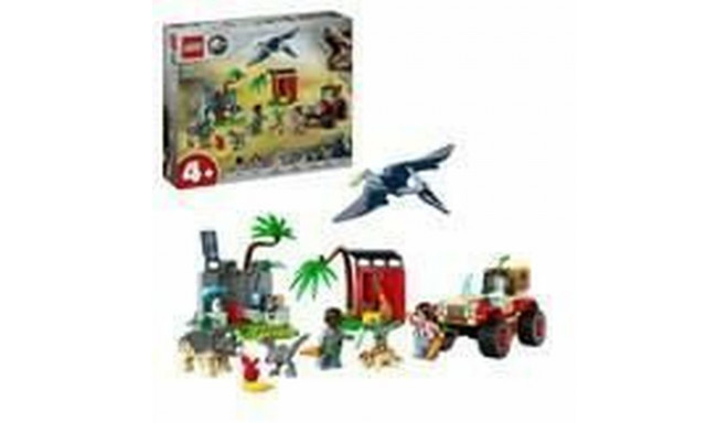 Konstruktsioon komplekt Lego 76963 Jurassic World Baby Dinosaur Rescue Center Mitmevärviline