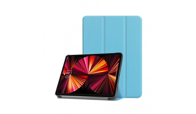 iLike Tri-Fold Eco-Leather Stand Case Apple iPad 10.2'' (2021) 9th Gen / iPad 10.2'' 7th Gen Sky Blu