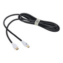 HDMI Kabelis Powera 1520481-01 Melns/Pelēks 3 m