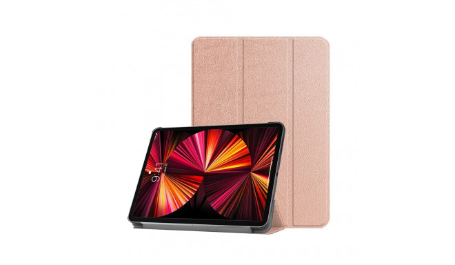 iLike Tri-Fold Eco-Leather Stand Case Huawei MatePad SE 10.1'' (2022) Ags3K-W20 / Ags3K-AL20 Rose Go