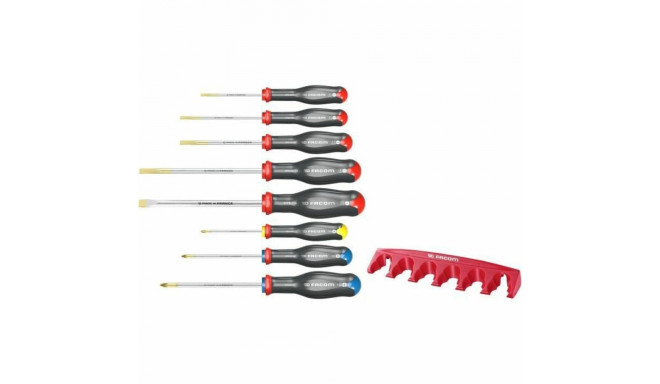 Screwdriver Set Facom Protwist AT.8PB Phillips Flat Pozidriv 8 Pieces