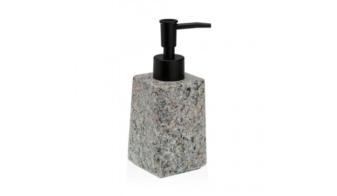 Soap Dispenser Versa Grey Ceramic Plastic