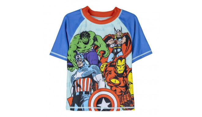 Bathing T-shirt The Avengers Blue - 3 Years