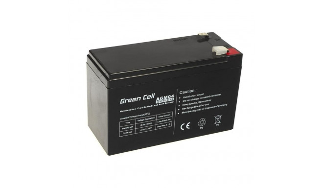 Patarei aku Katkestamatu Toiteallikas Süsteem UPS Green Cell AGM04 7 Ah 12 V