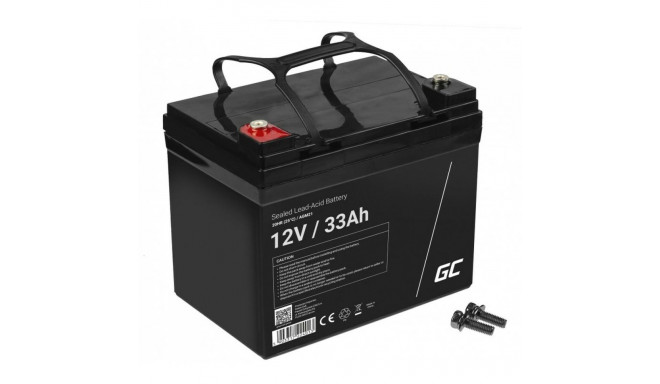 Battery for Uninterruptible Power Supply System UPS Green Cell AGM21 33 Ah 12 V