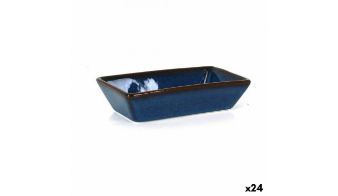 Bowl La Mediterránea Pica-pica Blue 13,8 x 7,2 x 3,2 cm (24 Units)