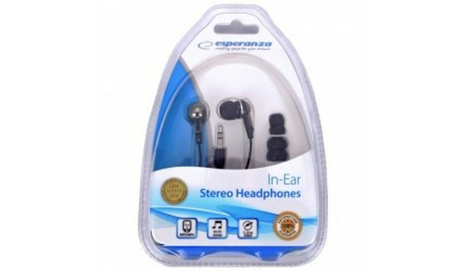 Kõrvaklapid Esperanza EH125 Must Grafiithall