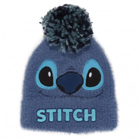 Müts Stitch Fluffy Pom Beanie