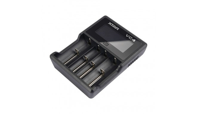 Akulaadija Xtar VC4 Patareid x 4