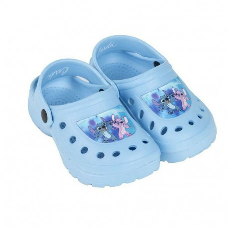 Beach Sandals Stitch Light Blue - 32-33