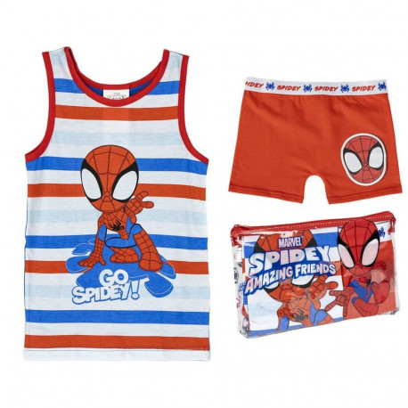 Pidžaama Laste Spidey Punane - 3 aastat