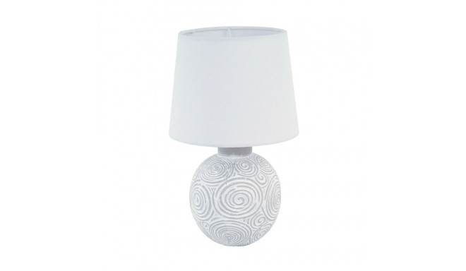 Desk lamp Versa White Ceramic 18 x 30 x 18 cm