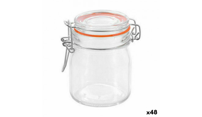 Jar La Mediterránea Hermetic Glass 150 ml (48 Units)