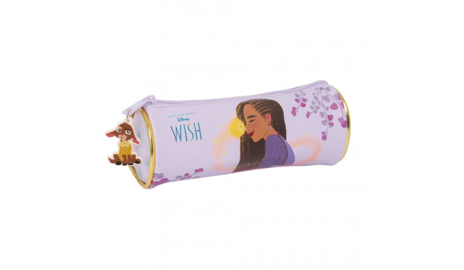 Cylindrical School Case Wish Lilac 20 x 7 x 7 cm