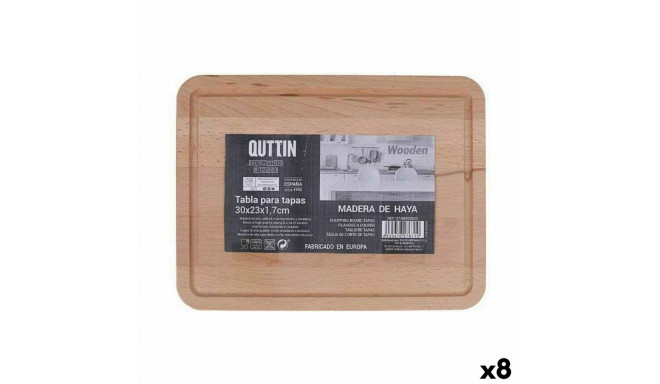 Cutting board Quttin 30 x 23 x 1,7 cm (8 Units)