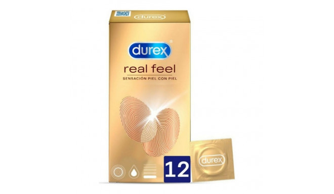 Prezervatīvi Durex Real Feel Nesatur lateksu (12 uds)