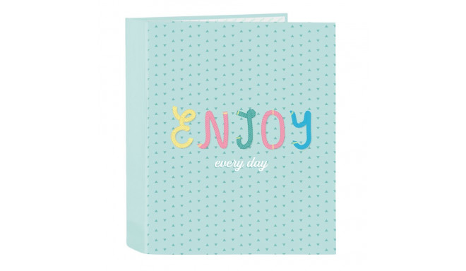 Ring binder BlackFit8 Enjoy Green A4 27 x 33 x 6 cm