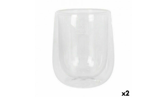 Klaaside komplekt Santa Clara Termiline Borosilikaatklaas 2 Tükid, osad (2 Ühikut)