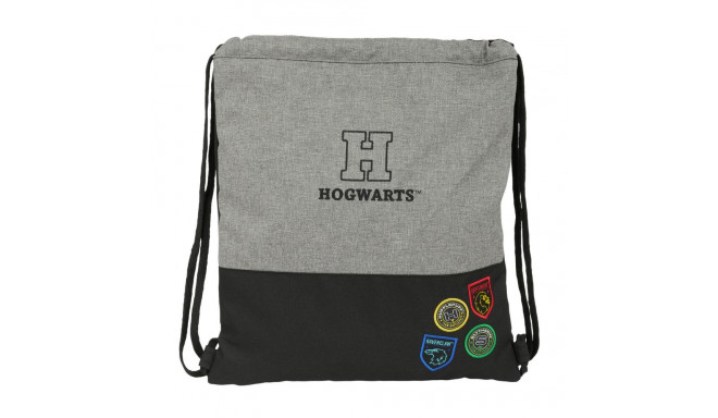 Backpack with Strings Harry Potter House of champions Black Grey 35 x 40 x 1 cm