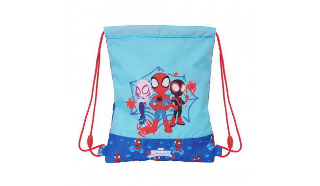 Mugursoma ar lencēm Spidey Zils 26 x 34 x 1 cm