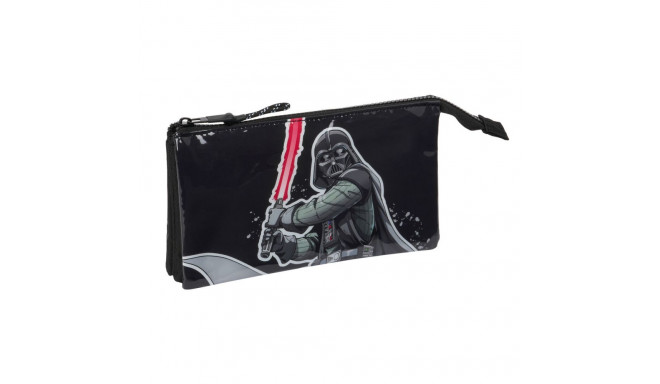 Double Carry-all Star Wars The fighter Black 22 x 12 x 3 cm