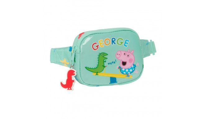 Belt Pouch Peppa Pig George Mint 14 x 11 x 4 cm