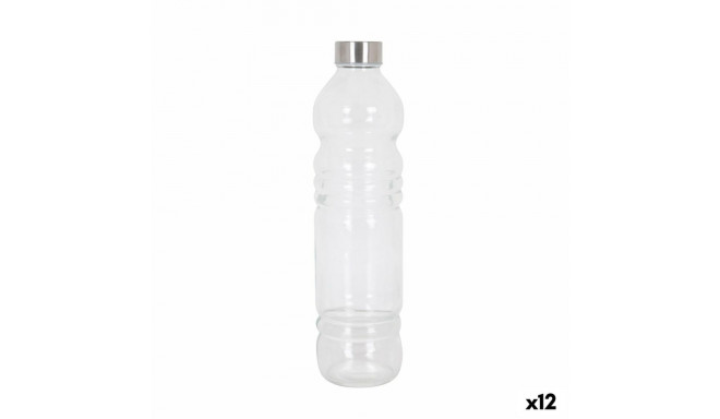 бутылка Anna Cтекло 1 L 8 x 8 x 31 cm (12 штук)