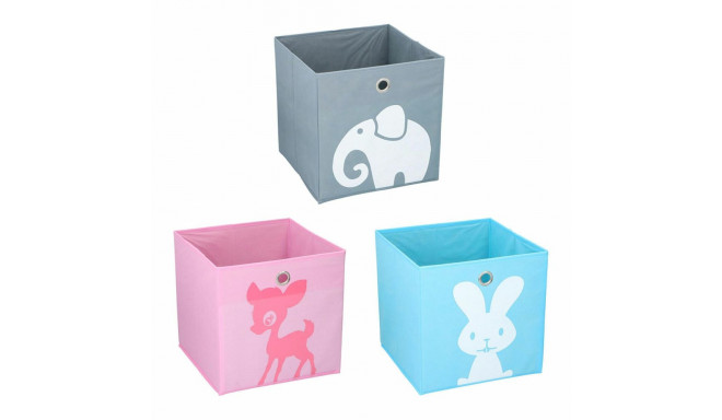 Multi-use Box Alpina Cloth 28 x 28 x 28 cm (1 Unit)