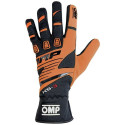 Картинговые перчатки OMP KS-3 Оранжевый/Белый Черный/Оранжевый M