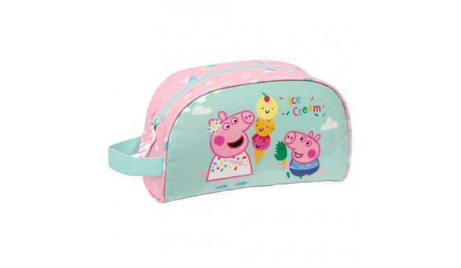 Школьный несессер Peppa Pig Ice cream Розовый Мята 26 x 16 x 9 cm