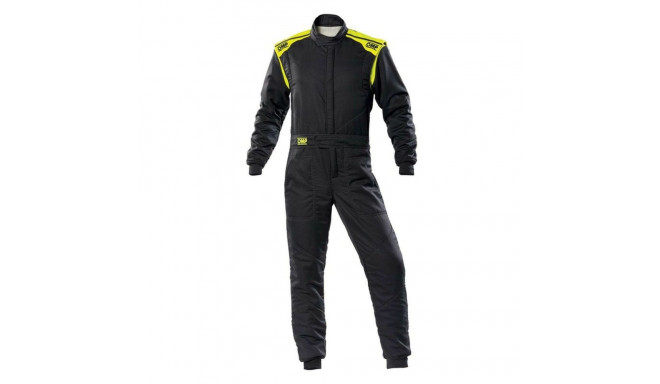 Racing jumpsuit OMP FIRST-S Black/Yellow 50