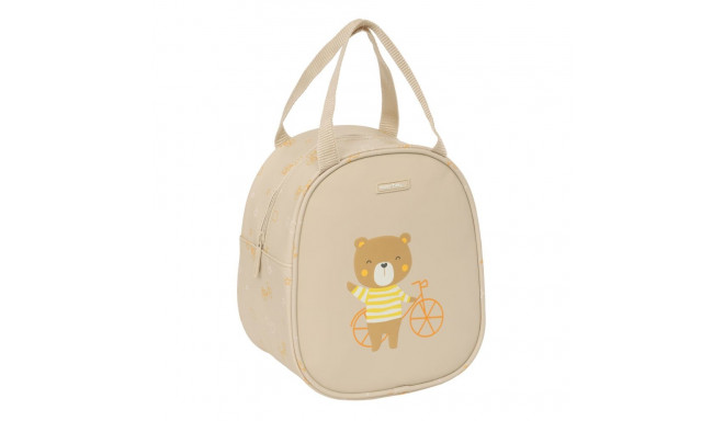 Thermal Lunchbox Safta Beige 19 x 22 x 14 cm