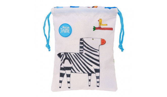 snack bag Algo de Jaime White 20 x 25 x 1 cm Sack