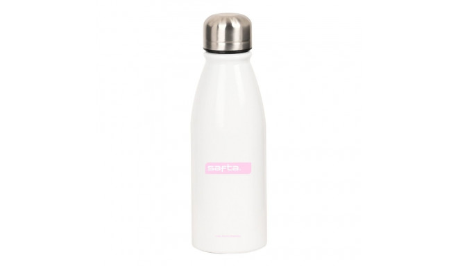 Water bottle Safta White 500 ml