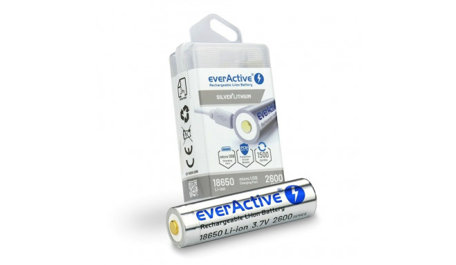 Laetavad Akud EverActive EV18650-26M 3,7 V