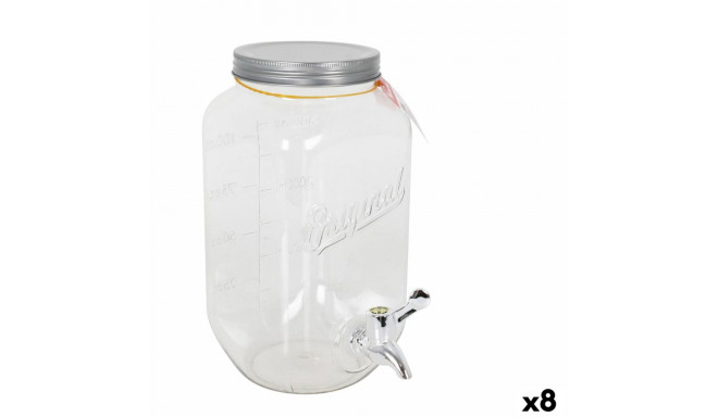 Drinks dispenser Privilege Jar 4 L (8 Units)