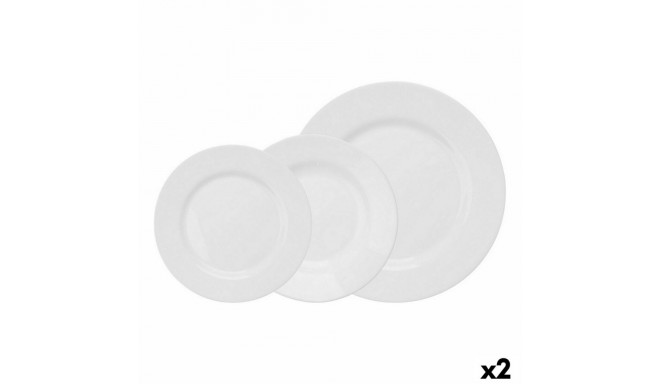Flat Plate La Mediterránea Temara 18 Pieces (2 Units)