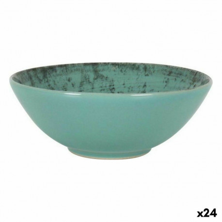 Bowl La Mediterránea Aspe Turquoise Ø 16,3 x 6,1 cm (24 Units)