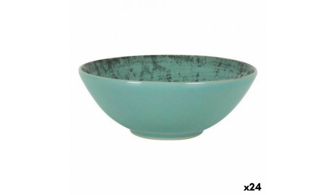 Блюдо La Mediterránea Aspe бирюзовый Ø 16,3 x 6,1 cm (24 штук)