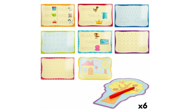 Hariv mäng kolm ühes Lisciani Giochi Montessori Kalligraafia (6 Ühikut)