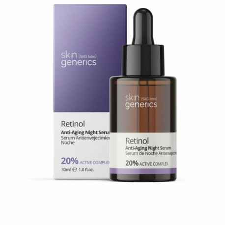 Vananemisvastane ööseerum Skin Generics Retinol 30 ml Retinool